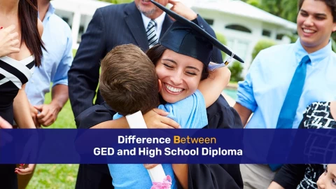 Difference Between GED and High School Diploma